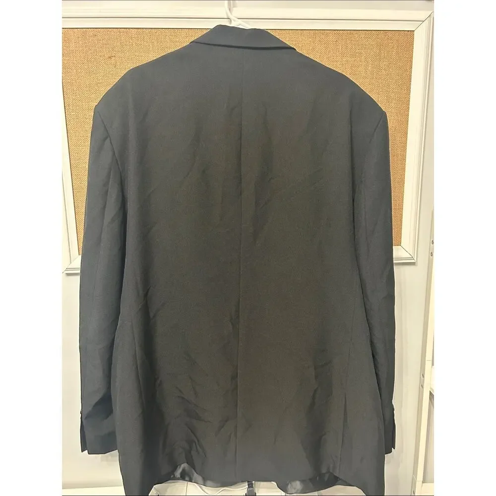 Source Unknown Black Men's Single-Breasted Blazer